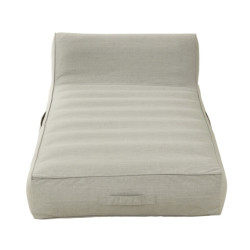 Matelas d'extérieur beige HELYAS - Jardin Confort