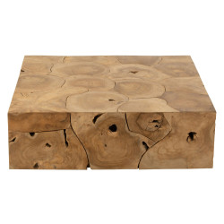 Table basse design en bois PUZIA - Élégance et Modernité