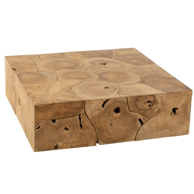 Table basse design en bois PUZIA - Élégance et Modernité