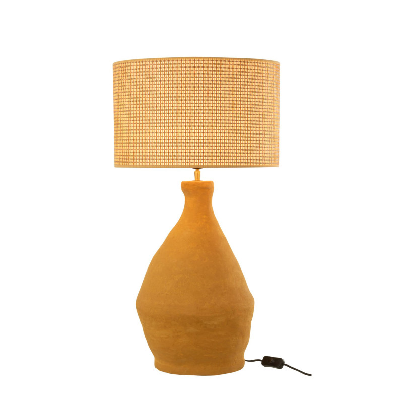 Lampe à poser design jaune CAMA - Moderne et Chaleureuse