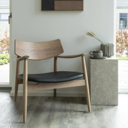 Fauteuil en bois moderne OLVA