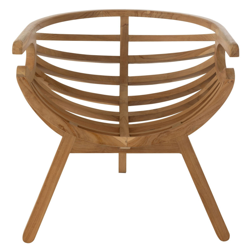 Fauteuil crabe en bois RONI - Moderne et Confortable