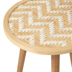 Set de 3 tables d'appoints en bois CLYP - Bohème Chic