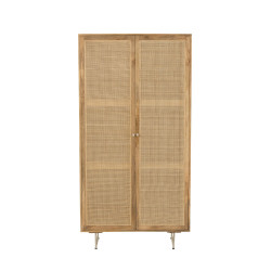 Armoire en bois 175x95 cm RATY - Bohème Chic