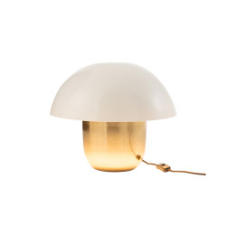 Lampe champignon doré CHAMP