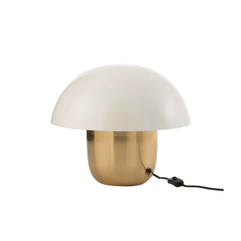 Lampe champignon doré CHAMP