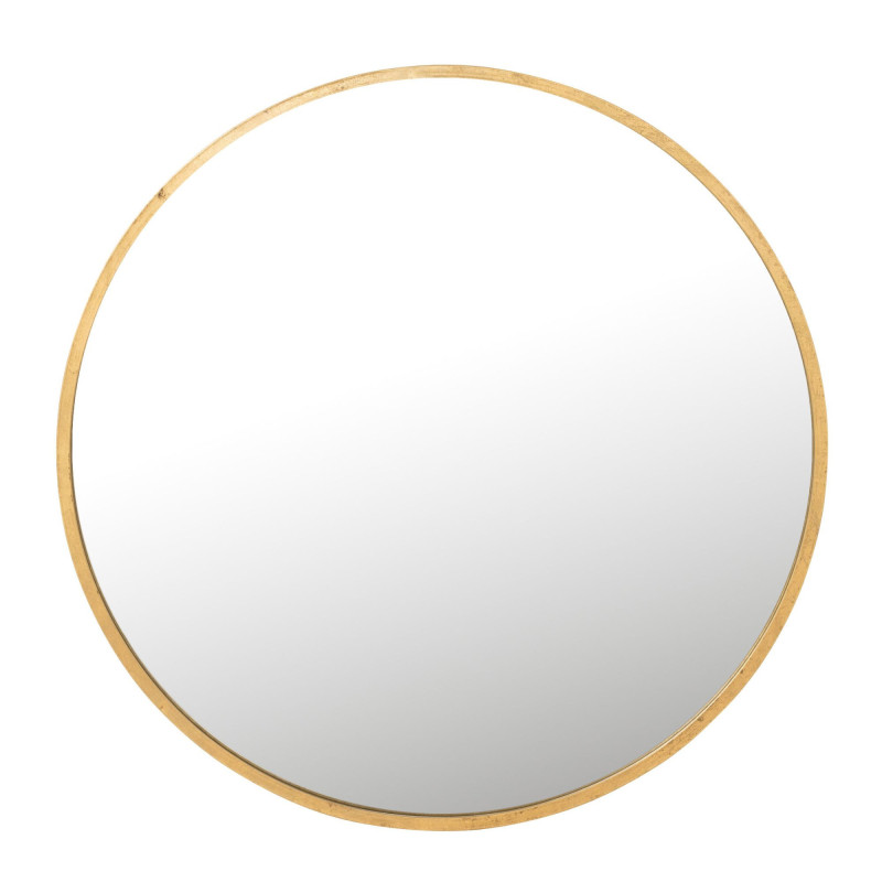 Miroir rond doré moderne MINA - Design Élégant