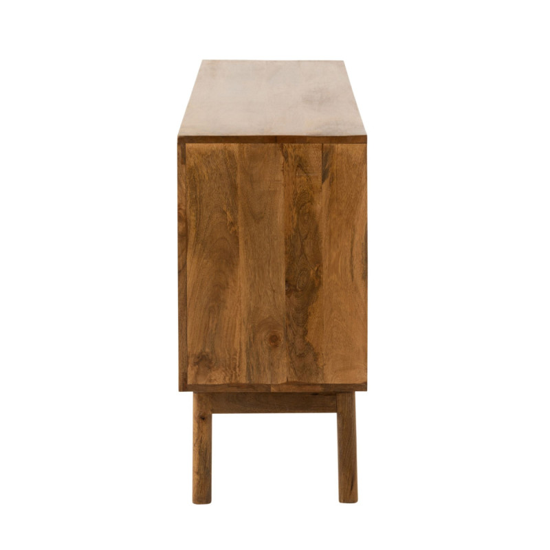 Buffet bas en bois marron BUDYA - Design et Fonctionnel