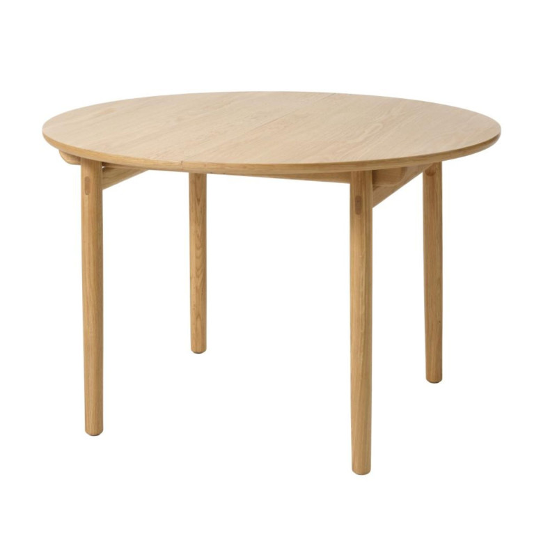 Table à manger extensible en chêne IZYO : Pour des Repas Conviviaux