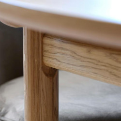 Table à manger extensible en chêne IZYO : Pour des Repas Conviviaux