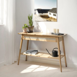 Console en bois 110x40cm IRJA - Design Scandinave