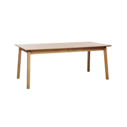 Table à manger extensible en bois 290X95 cm BERI - Design Scandinave