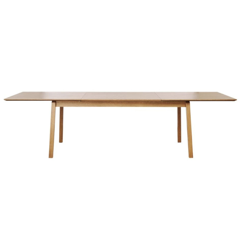 Table à manger extensible en bois 290X95 cm BERI - Design Scandinave