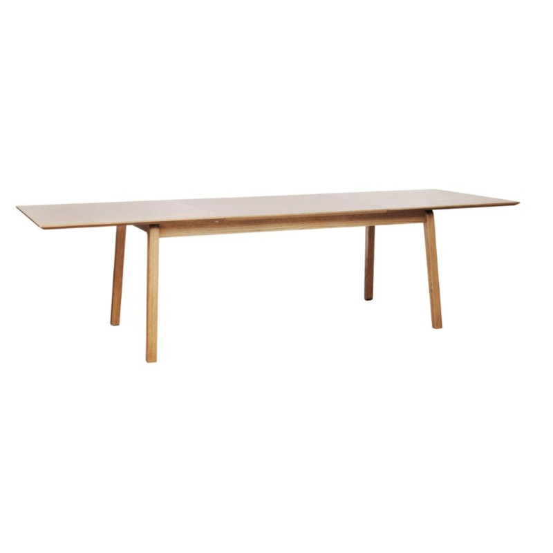 Table à manger extensible en bois 290X95 cm BERI - Design Scandinave