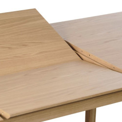 Table à manger extensible en bois 290X95 cm BERI - Design Scandinave