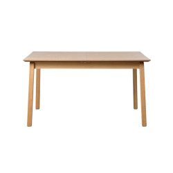 Table à manger extensible en bois 200x95 cm BERI - Design Scandinave