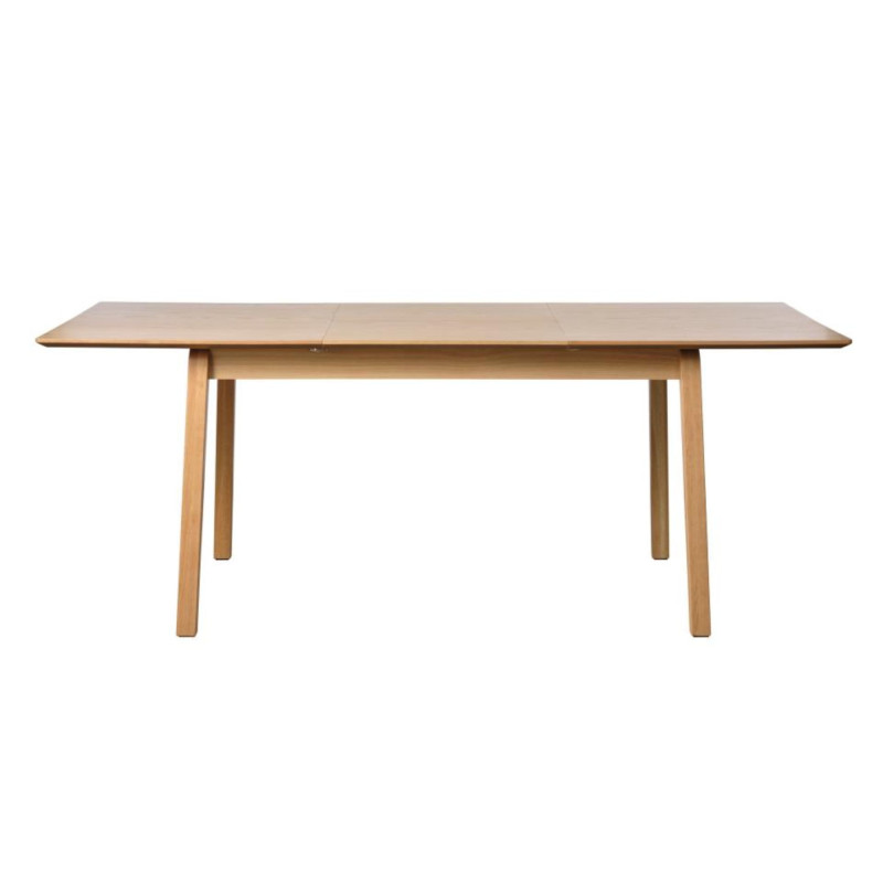 Table à manger extensible en bois 200x95 cm BERI - Design Scandinave