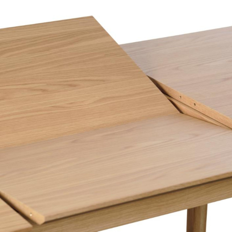 Table à manger extensible en bois 200x95 cm BERI - Design Scandinave