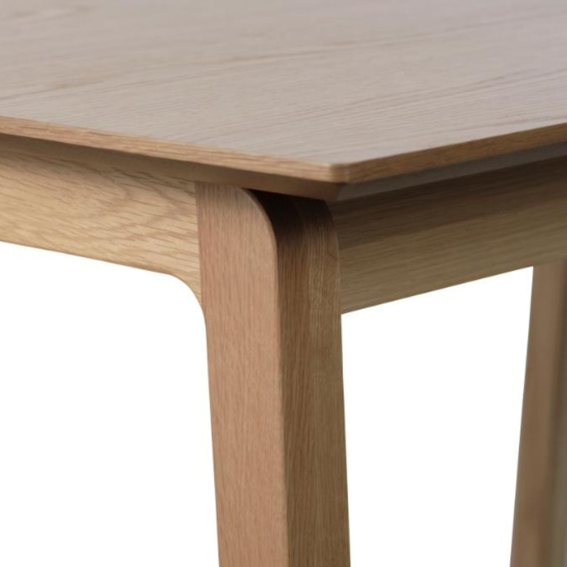 Table à manger extensible en bois 200x95 cm BERI - Design Scandinave