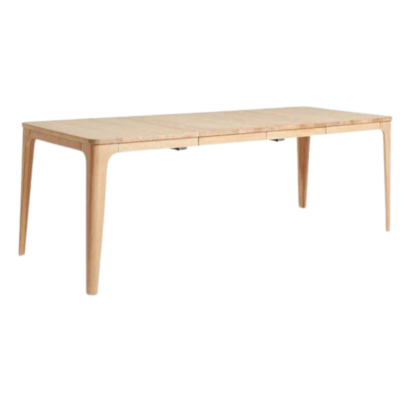 Table à manger extensible en bois HELGA - Design Scandinave