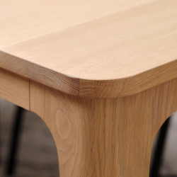 Table à manger extensible en bois HELGA - Design Scandinave