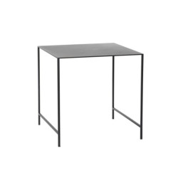 Set de 2 tables basse en métal noir BLAKY