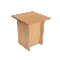 Table d'appoint moderne en bois STATY