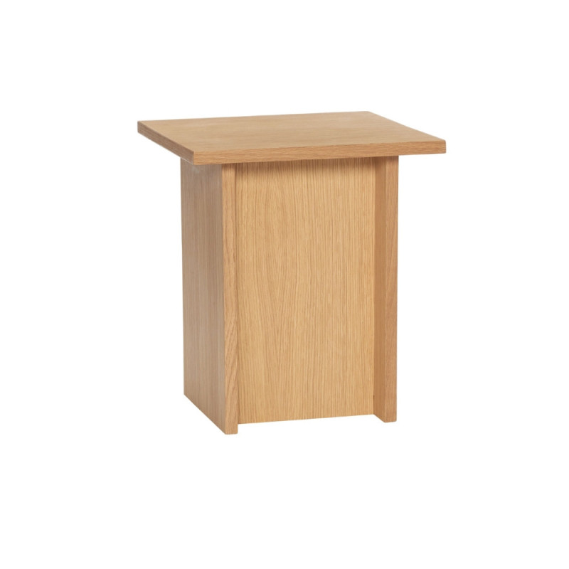 Table d'appoint moderne en bois STATY