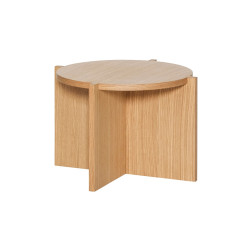 Table d'appoint design en bois NOMY