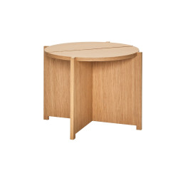 Table d'appoint design en bois DASYAN