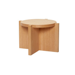 Table d'appoint design en bois NOTYA