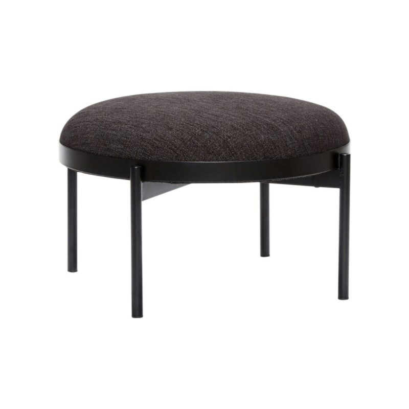 Le pouf design noir SENY - Design Élégant et Moderne