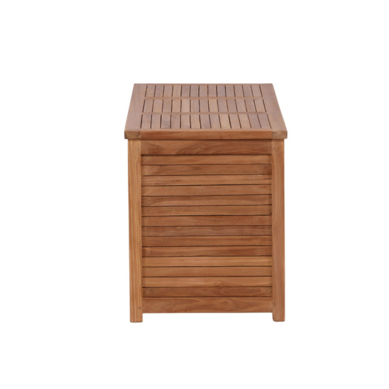 Coffre de rangement extérieur 130x60cm en teck TROTT