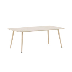 Table basse en bois et métal AZAM