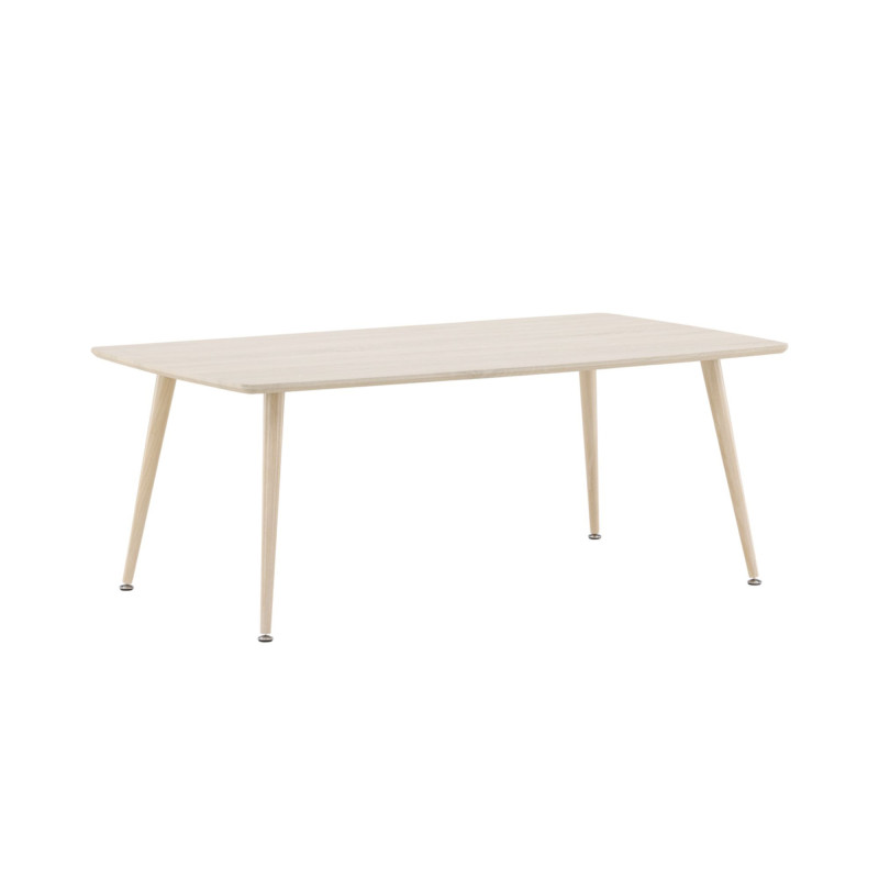 Table basse en bois et métal AZAM