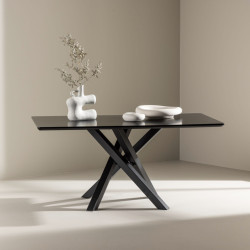 Table basse design noir PYA