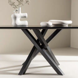 Table basse design noir PYA