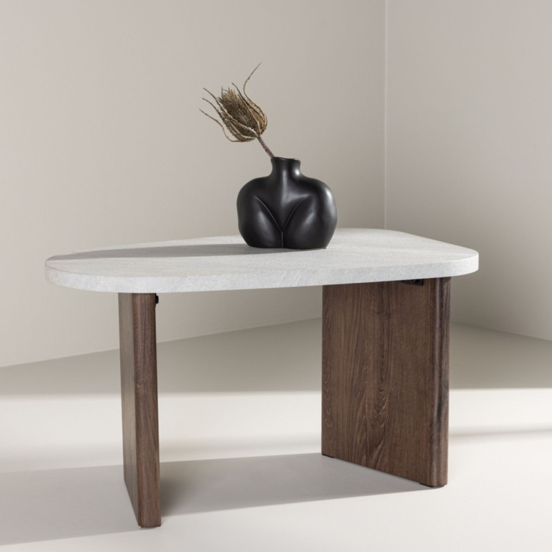 Table d'appoint en bois MADOLYN