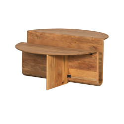 Table d'appoint design en bois BYA