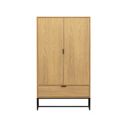 Armoire en bois moderne 2 portes ISSIA