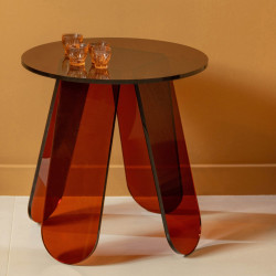 Table d'appoint design en acrylique VIMA