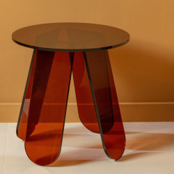 Table d'appoint design en acrylique VIMA