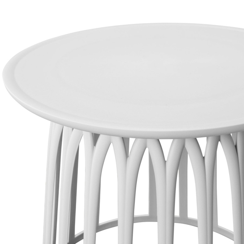 Table d'appoint design en plastique CLARTY