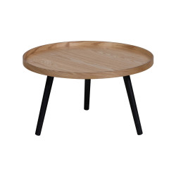 Table basse ronde en bois DANATY